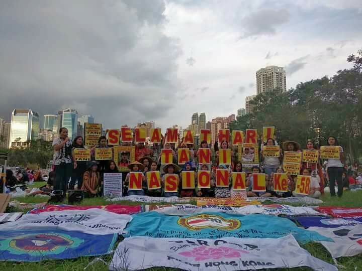 Peringati Hari Tani Nasional Ke 58, PILAR HONGKONG Gelar Aksi Speak Out